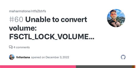 locking volume failure